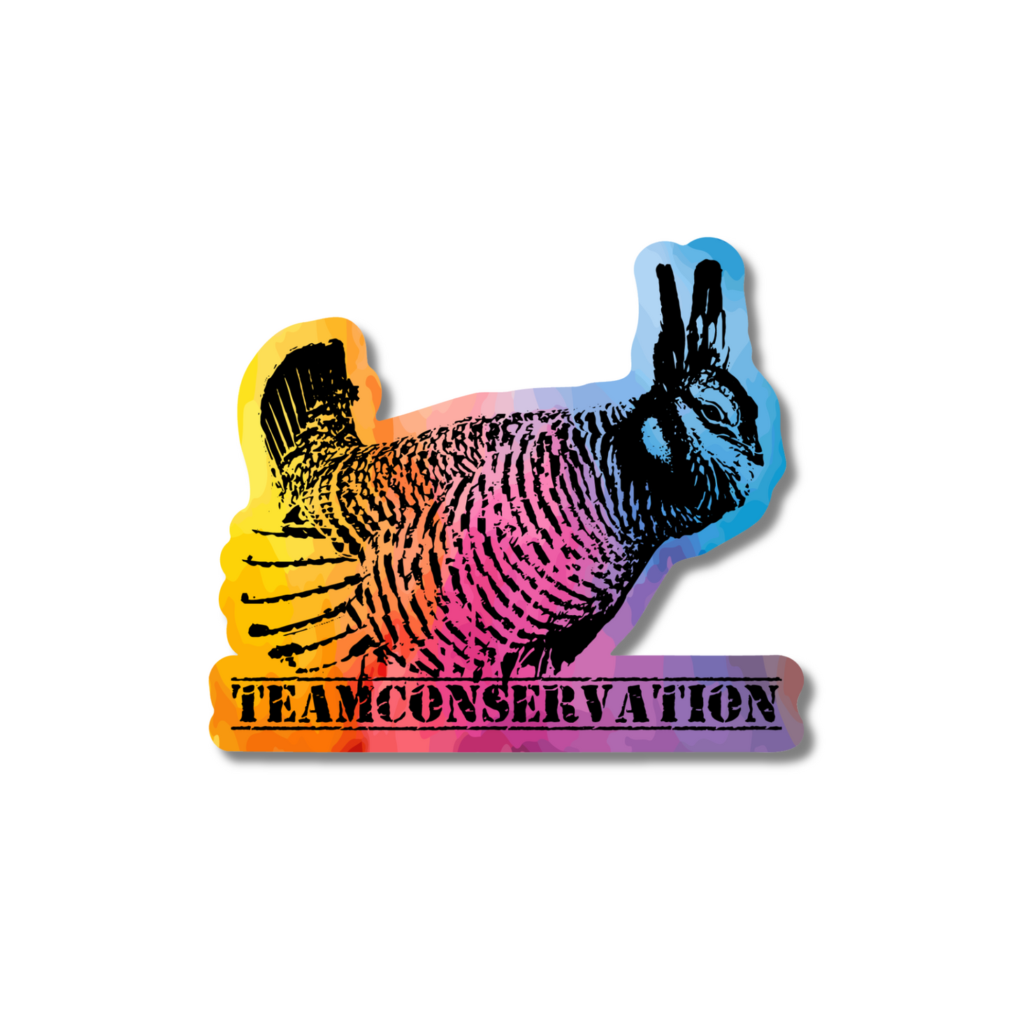 Prairie Chicken Team Conservation - Sticker