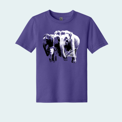Asian Elephants Fundraiser (Limited Edition for June) Youth Tee