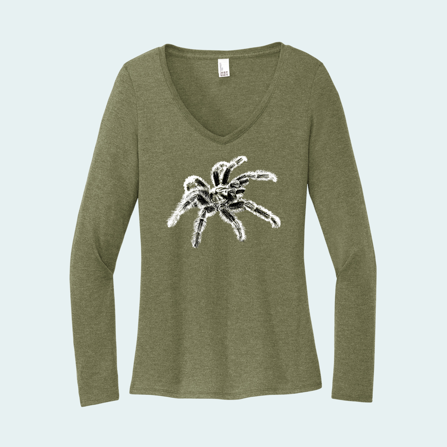 Tarantula (Limited Edition for December) Women's Long Sleeve V-Neck Tee
