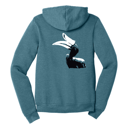 Rhinoceros Hornbill - Unisex Full-Zip Hoodie (LIMITED EDITION)