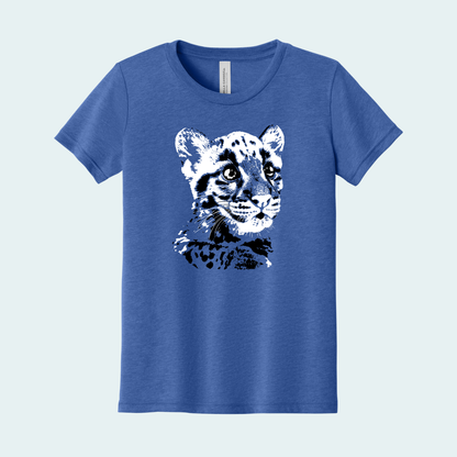 Clouded Leopard Cub (Limited Edition for January) Youth Tee