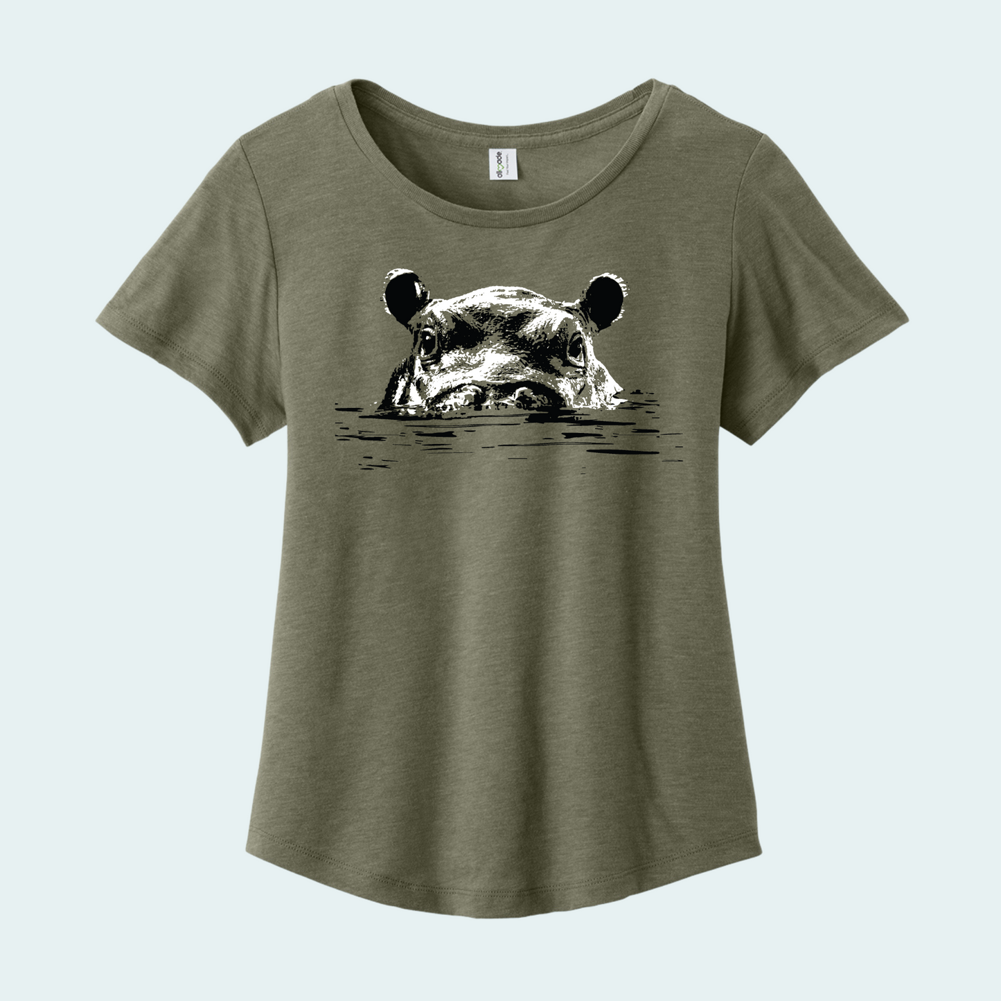 Hippo (Limited Edition) Women’s Relaxed Scoop Neck Tee