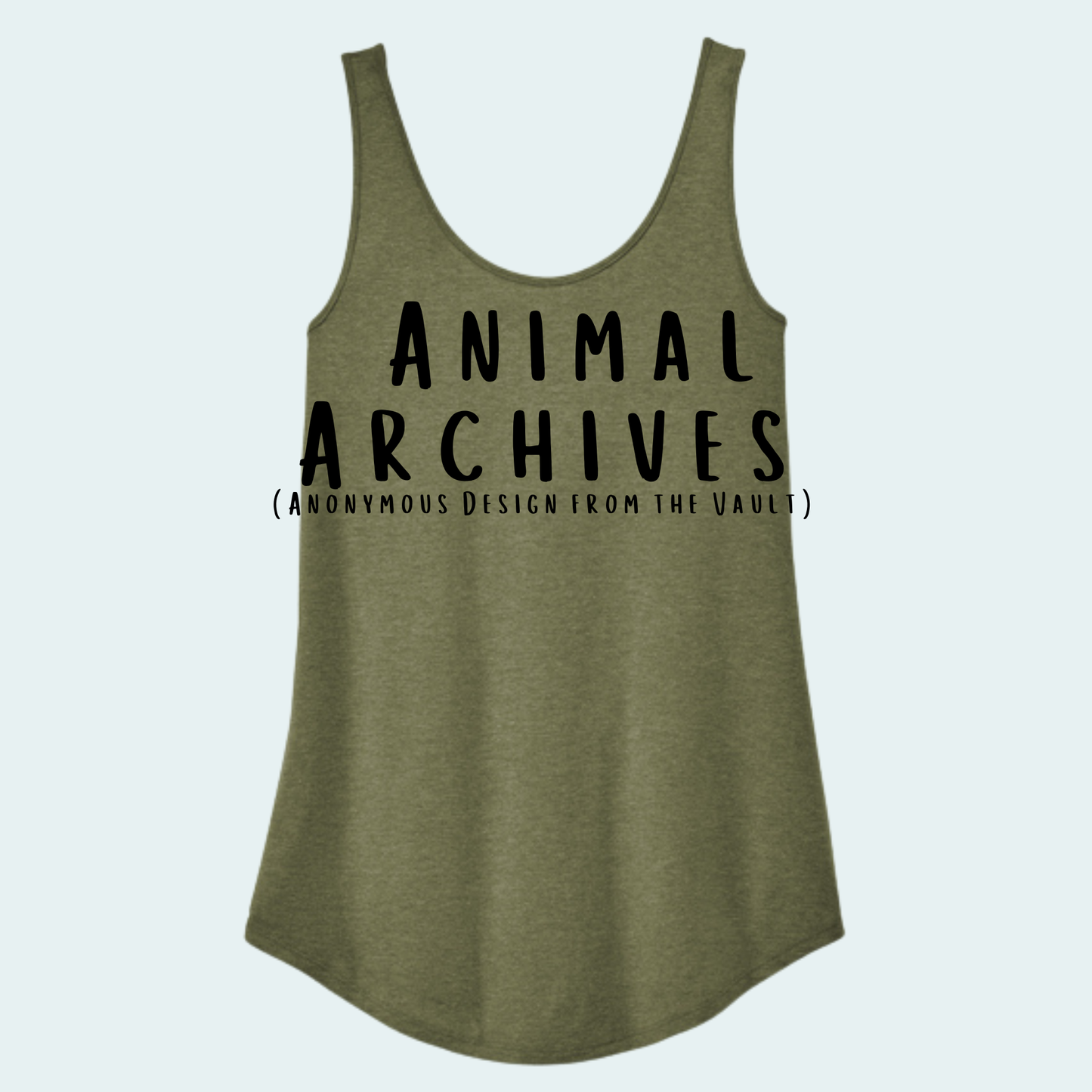 Animal Archives (Anonymous Design from the Vault) Women's Relaxed Tank