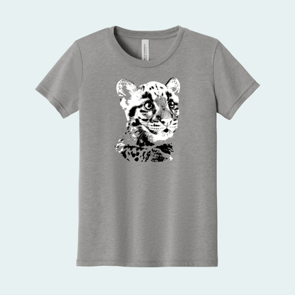 Clouded Leopard Cub (Limited Edition for January) Youth Tee
