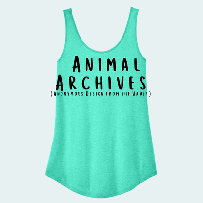 Animal Archives (Anonymous Design from the Vault) Women's Relaxed Tank