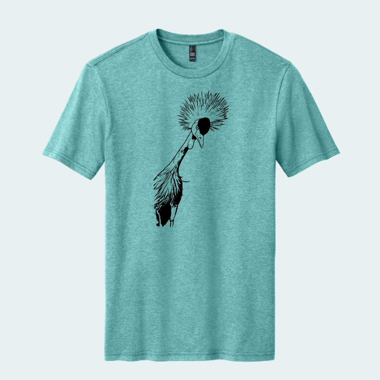 Grey Crowned Crane (Limited Edition for July) Unisex Tee