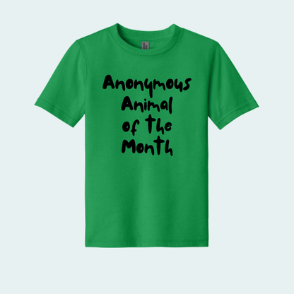 Anonymous Animal of the Month Youth Tee