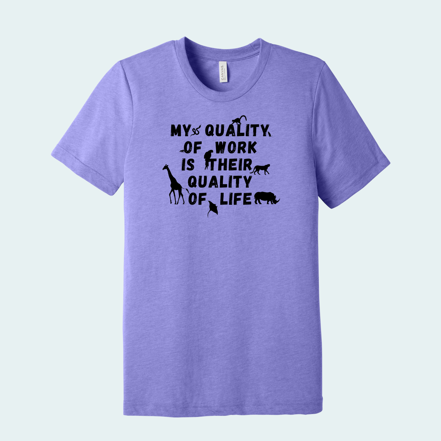Quality of Life Quote (Limited Edition for February) Unisex Tee