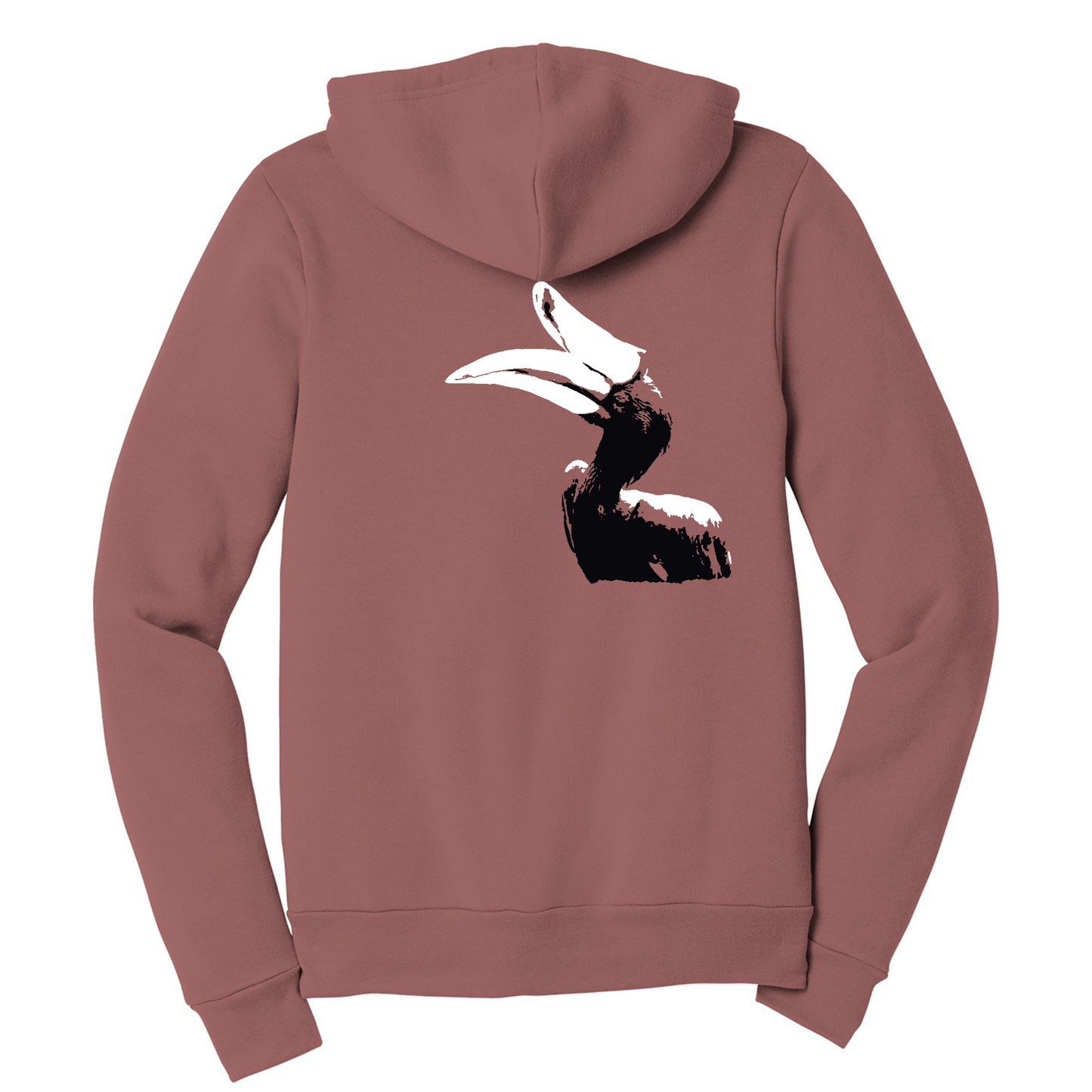 Rhinoceros Hornbill - Unisex Full-Zip Hoodie (LIMITED EDITION)