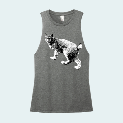 Canadian Lynx (Limited Edition for June) Women's Muscle Tank