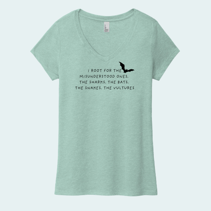 I root for the misunderstood (Limited Edition for July) Women's V-Neck Tee