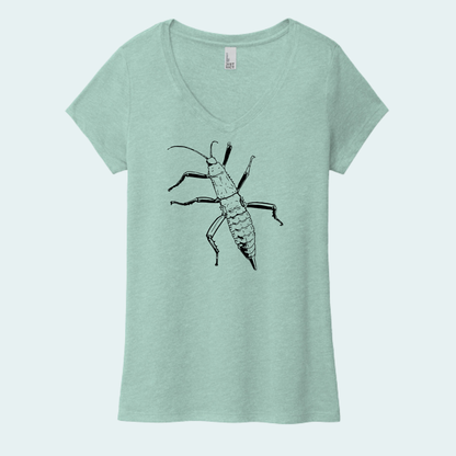 Giant Spiny Stick Insect (Limited Edition for July) Women's V-Neck Tee