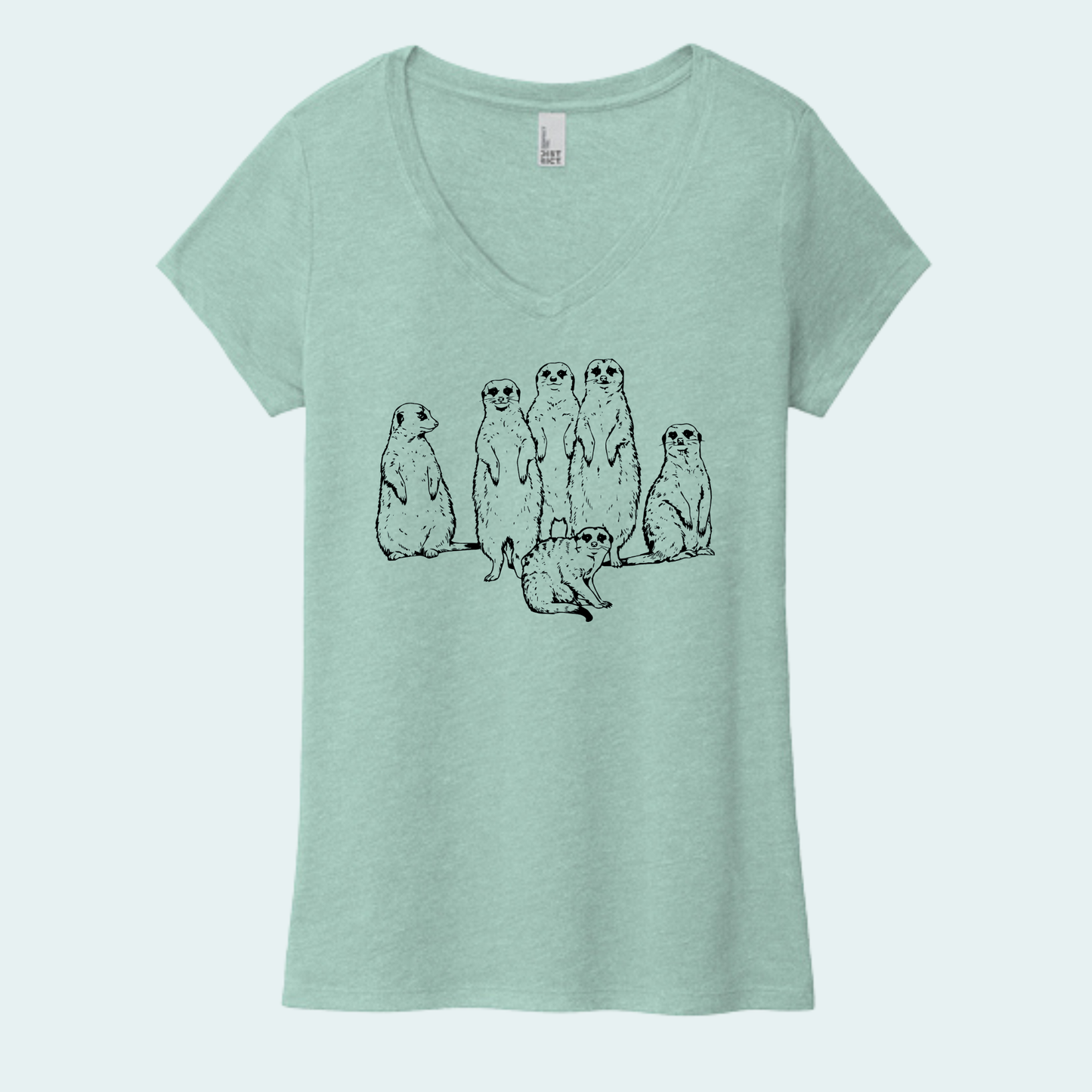 Meerkat Mob (Limited Edition for July) Women's V-Neck Tee
