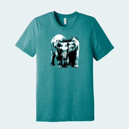 Baby Elephants (Limited Edition for January) Unisex Tee