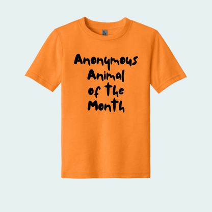 Anonymous Animal of the Month Youth Tee