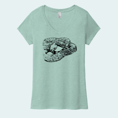 Western Diamondback Rattlesnake (Limited Edition for July) Women's V-Neck Tee