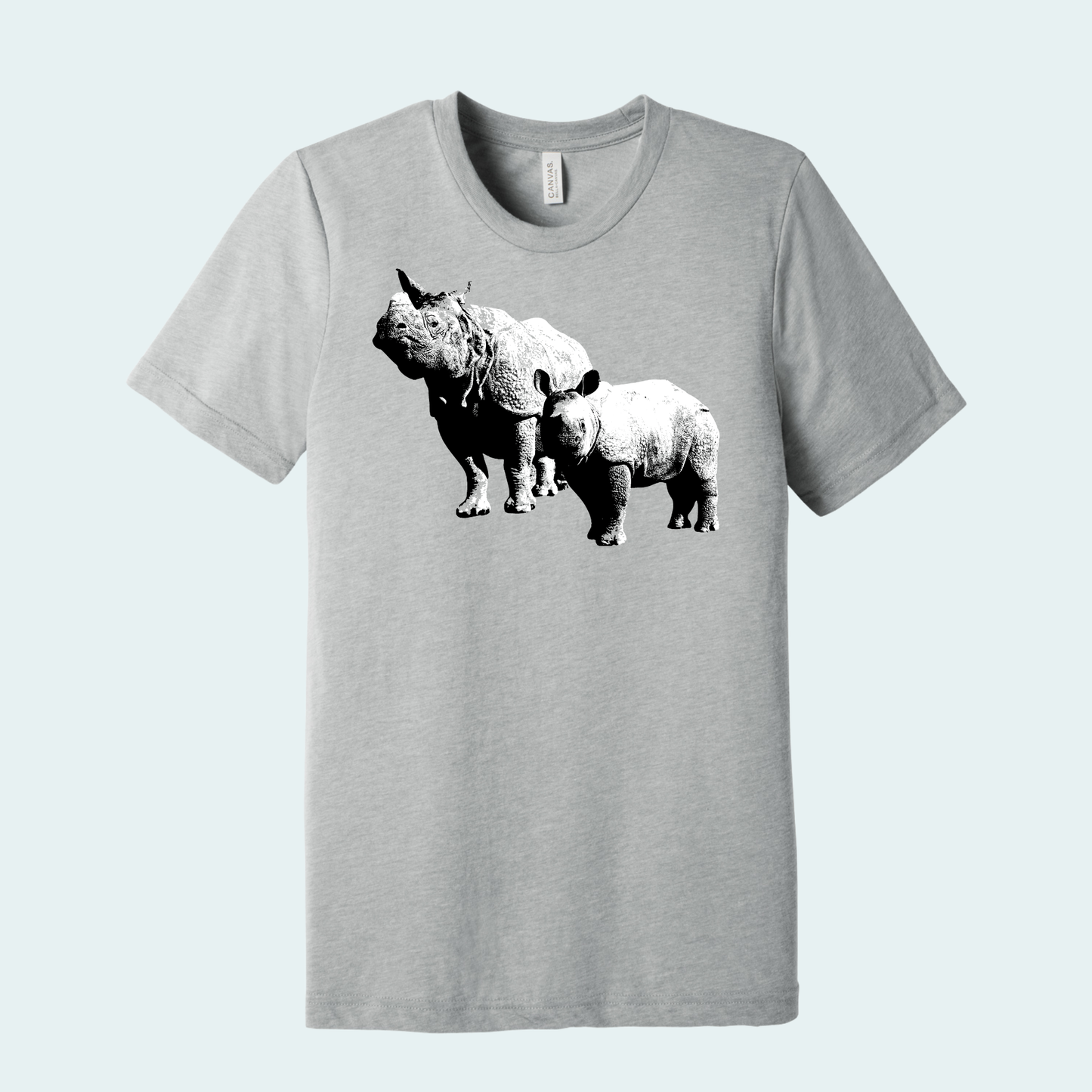 Rhino with Baby (Limited Edition for January) Unisex Tee