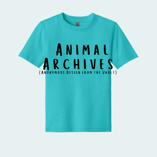 Animal Archives (Anonymous Design from the Vault) Youth Tee