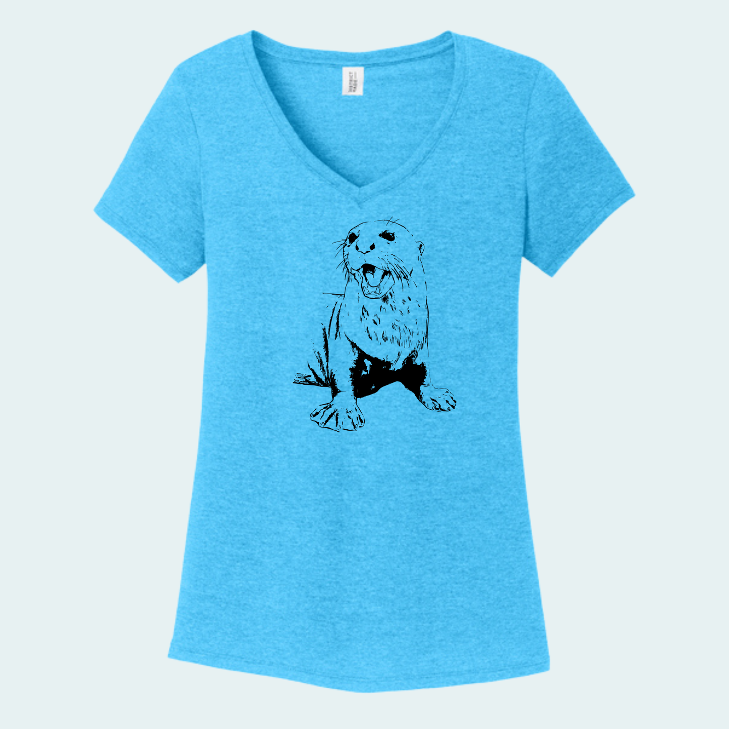 Giant River Otter (Limited Edition for July) Women's V-Neck Tee