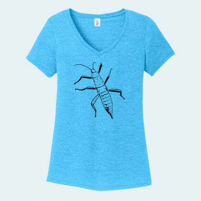 Giant Spiny Stick Insect (Limited Edition for July) Women's V-Neck Tee