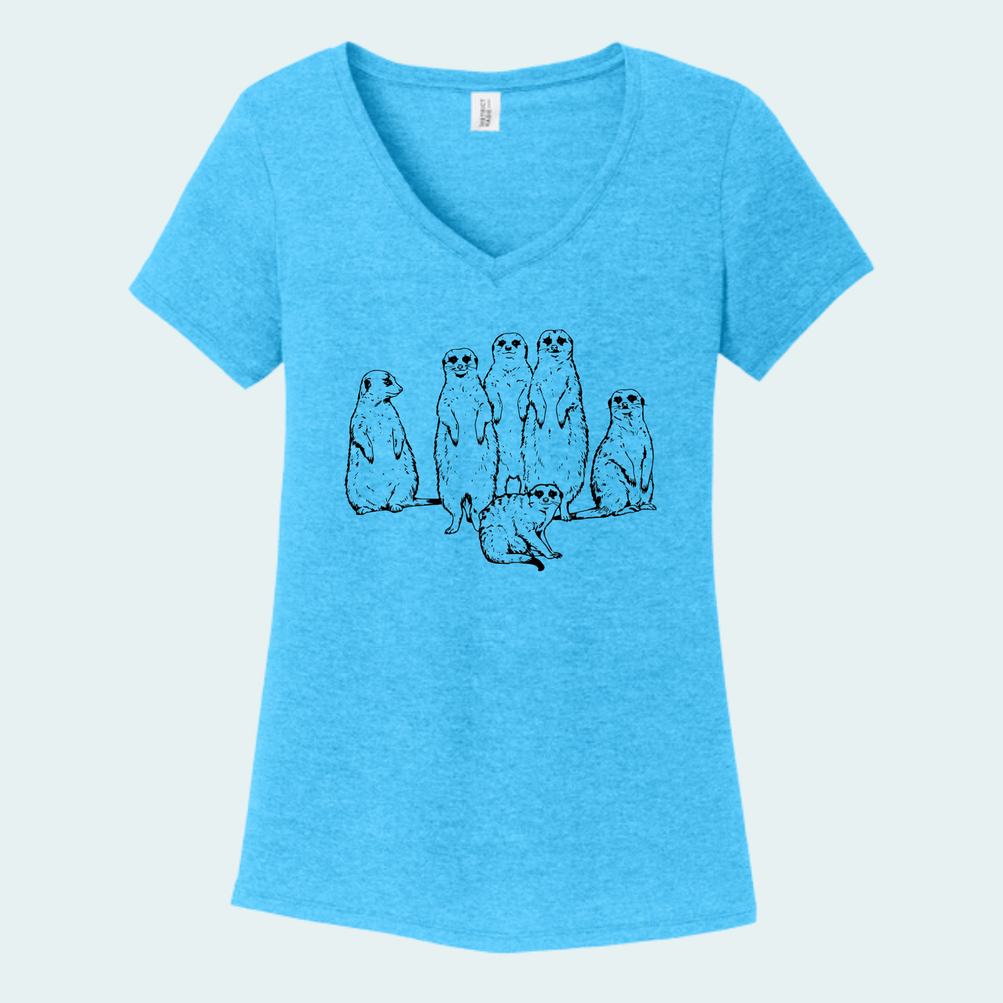 Meerkat Mob (Limited Edition for July) Women's V-Neck Tee