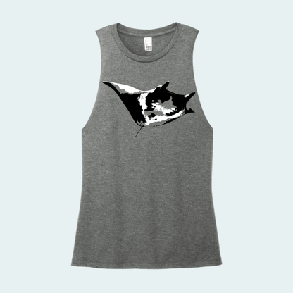 Manta Ray  (Limited Edition for June) Women's Muscle Tank