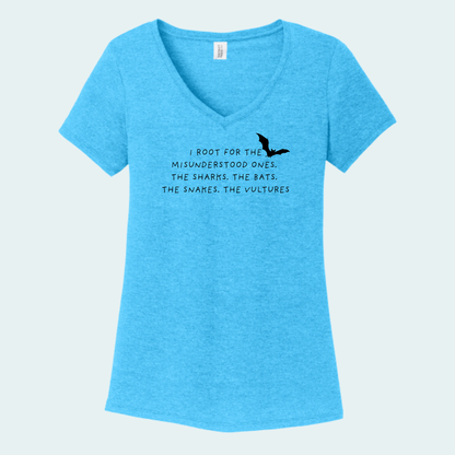 I root for the misunderstood (Limited Edition for July) Women's V-Neck Tee
