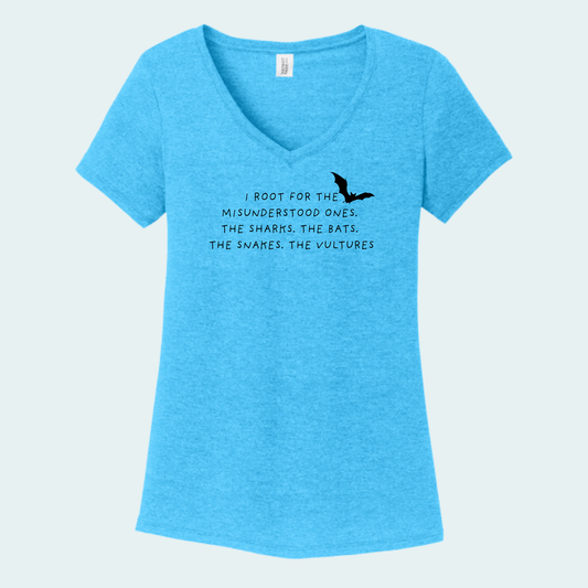 I root for the misunderstood (Limited Edition for July) Women's V-Neck Tee