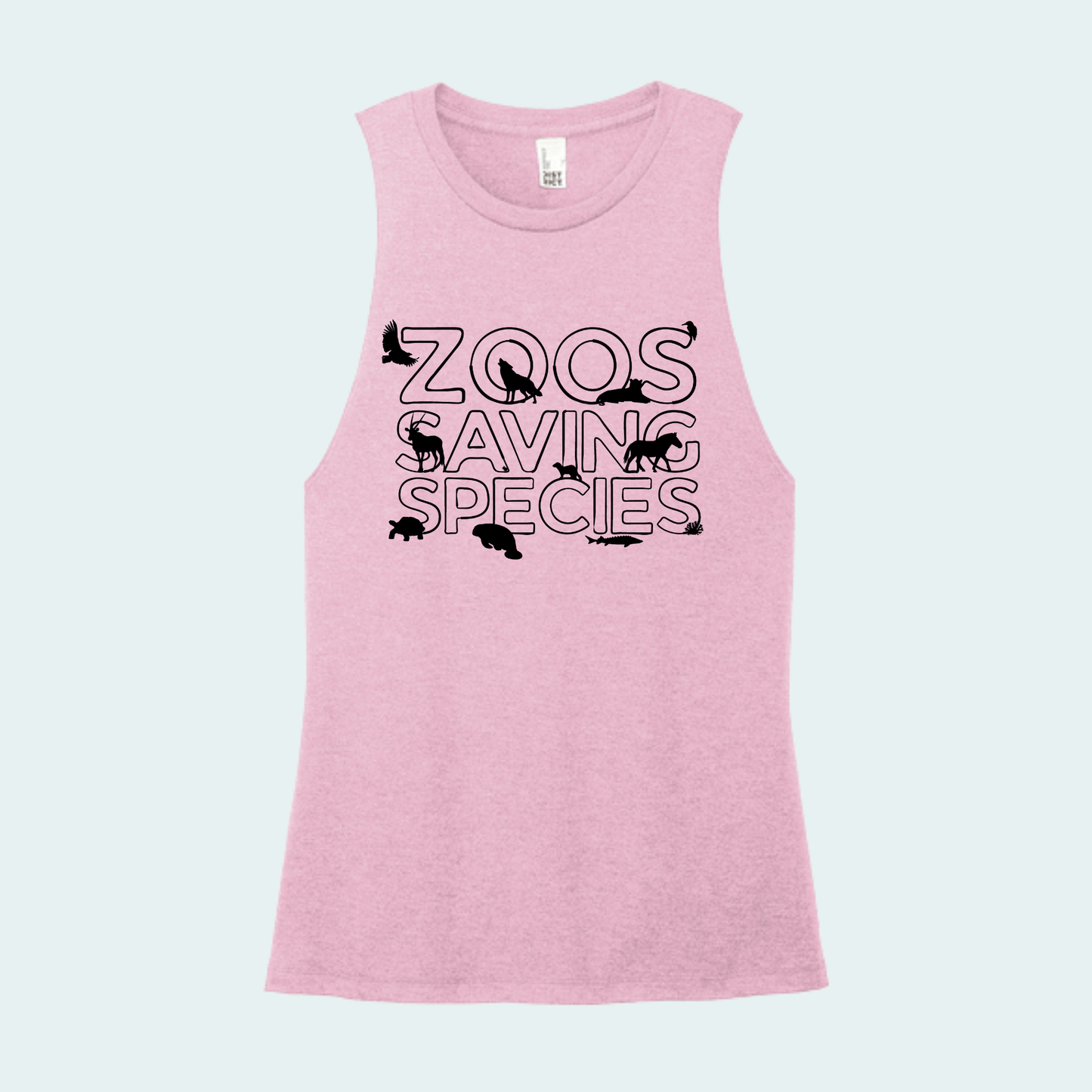 Zoo Saving Species  (Limited Edition for June) Women's Muscle Tank
