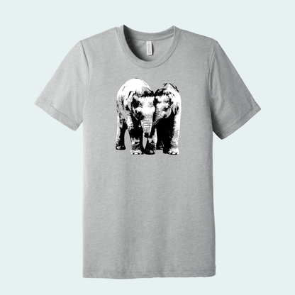 Baby Elephants (Limited Edition for January) Unisex Tee