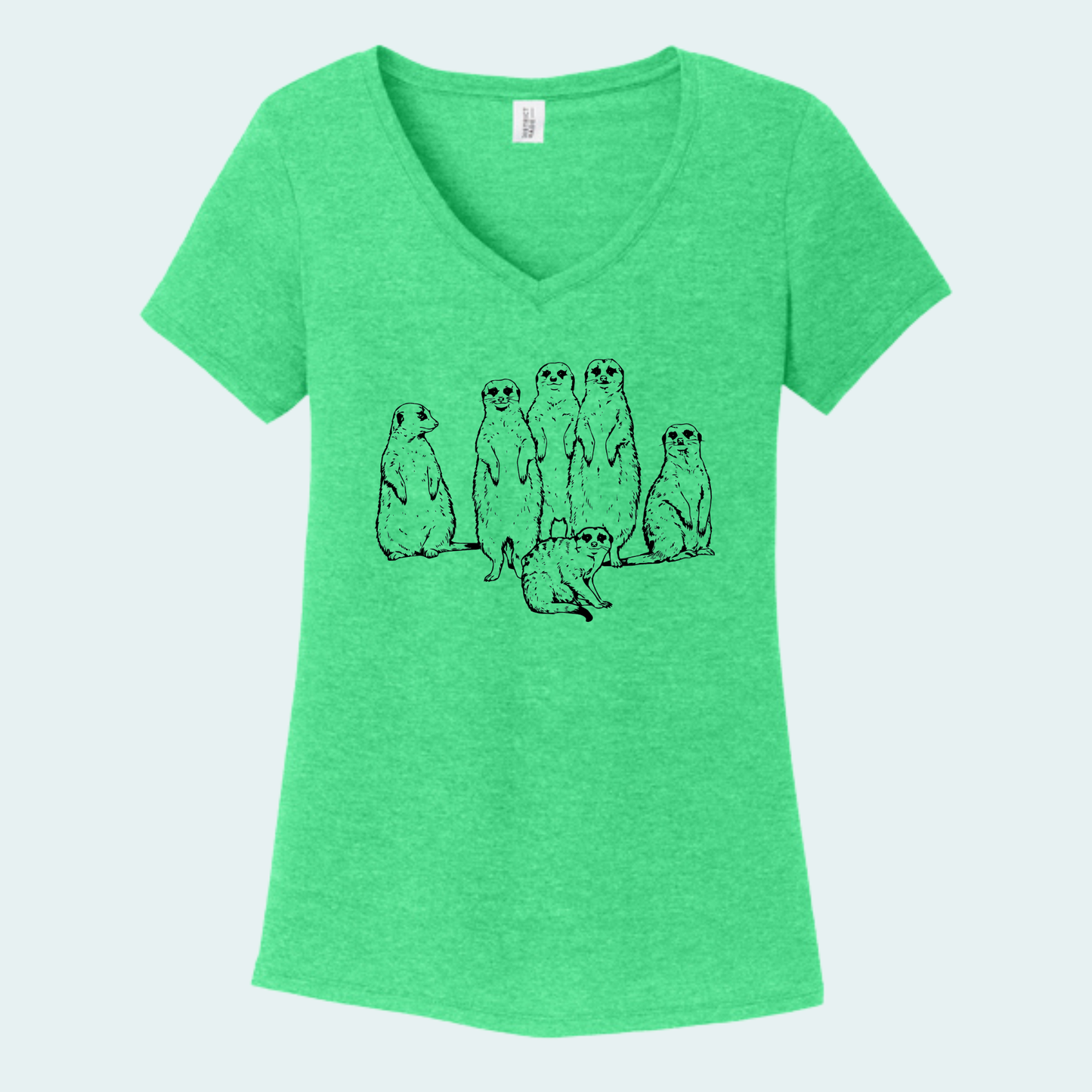 Meerkat Mob (Limited Edition for July) Women's V-Neck Tee