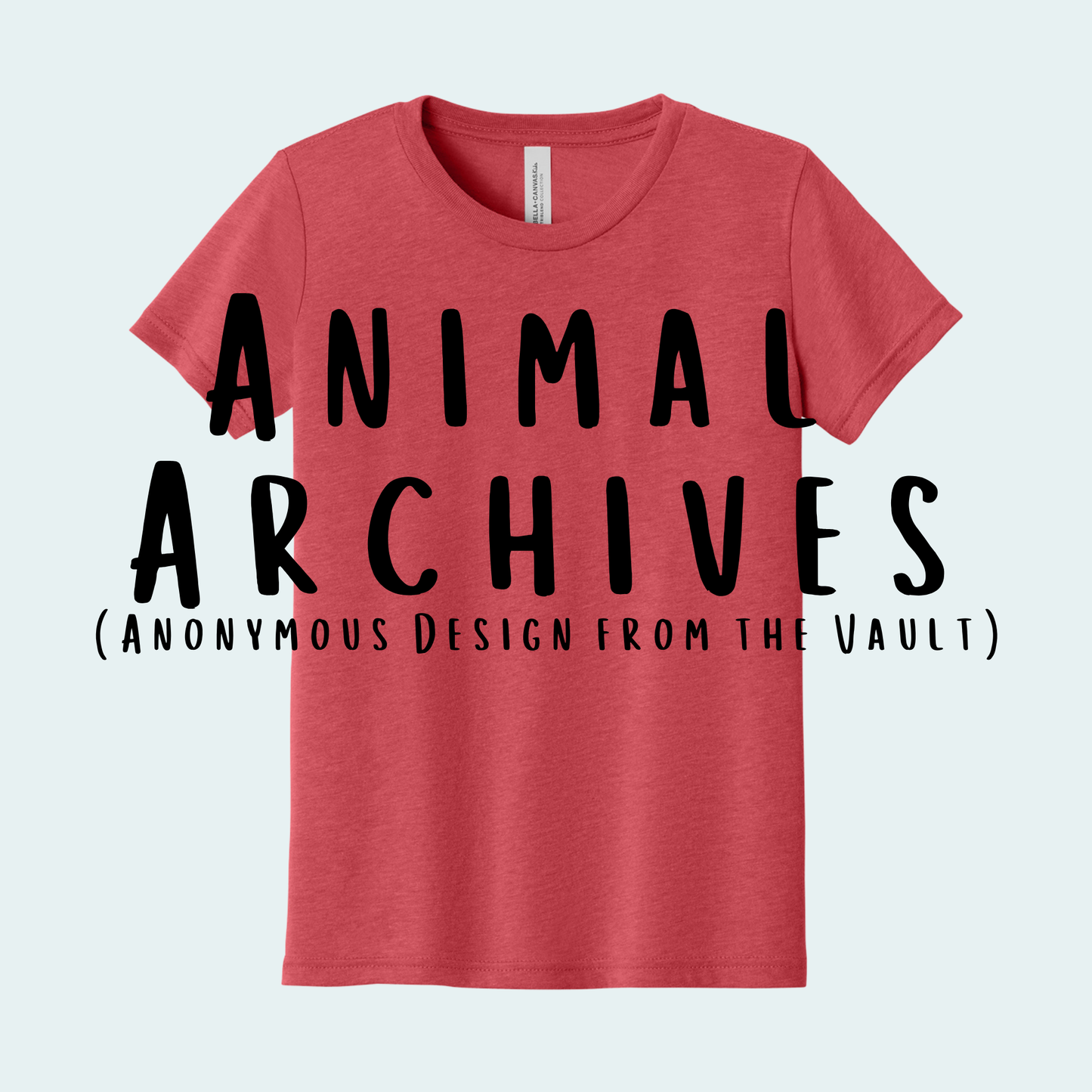 Animal Archives (Anonymous Design from the Vault) Youth Tee