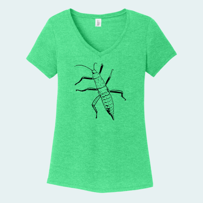 Giant Spiny Stick Insect (Limited Edition for July) Women's V-Neck Tee