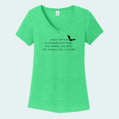 I root for the misunderstood (Limited Edition for July) Women's V-Neck Tee