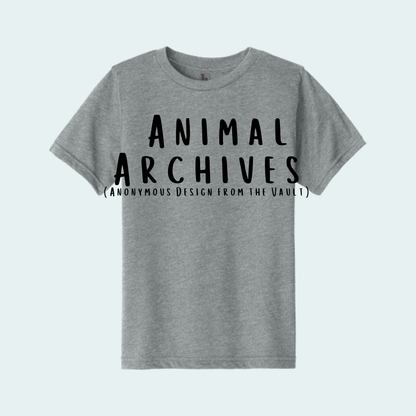 Animal Archives (Anonymous Design from the Vault) Youth Tee