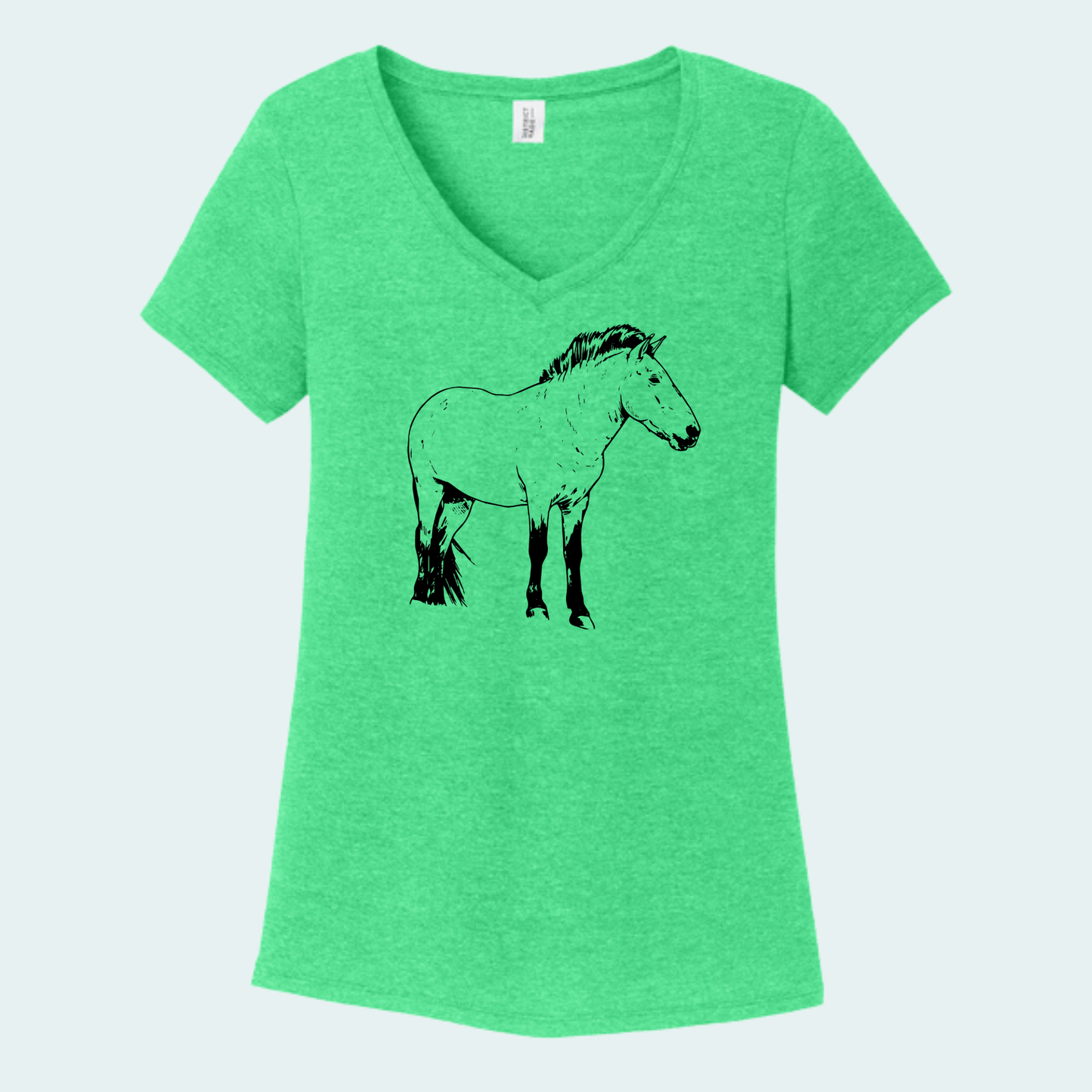 Przewalski's Horse (Limited Edition for July) Women's V-Neck Tee