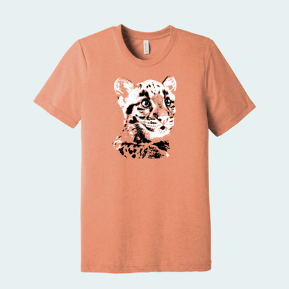 Clouded Leopard Cub (Limited Edition for January) Unisex Tee