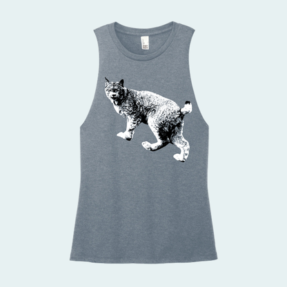 Canadian Lynx (Limited Edition for June) Women's Muscle Tank