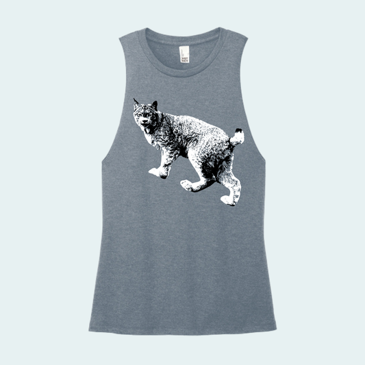 Canadian Lynx (Limited Edition for June) Women's Muscle Tank