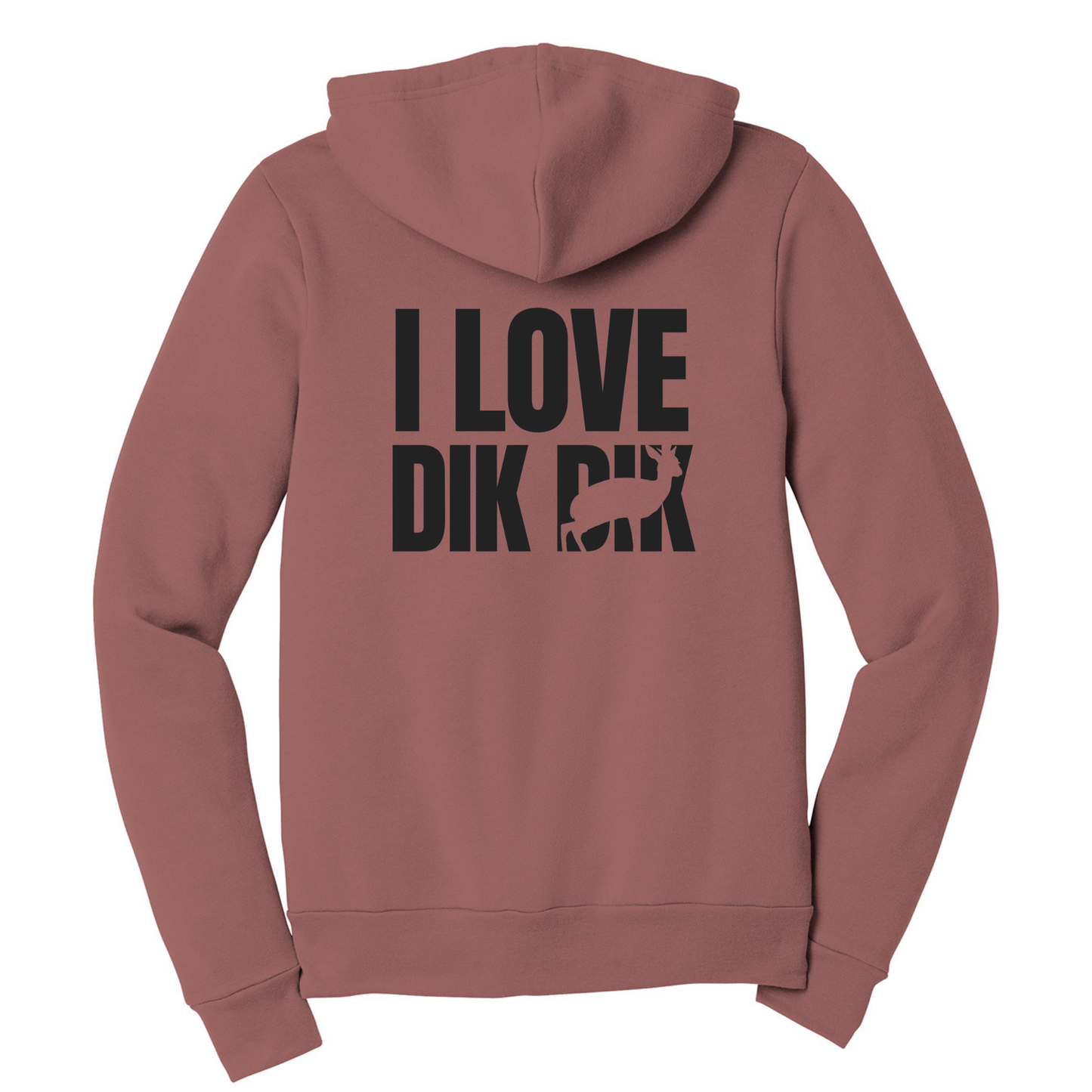 I love Dik Dik - Unisex Full-Zip Hoodie (LIMITED EDITION)