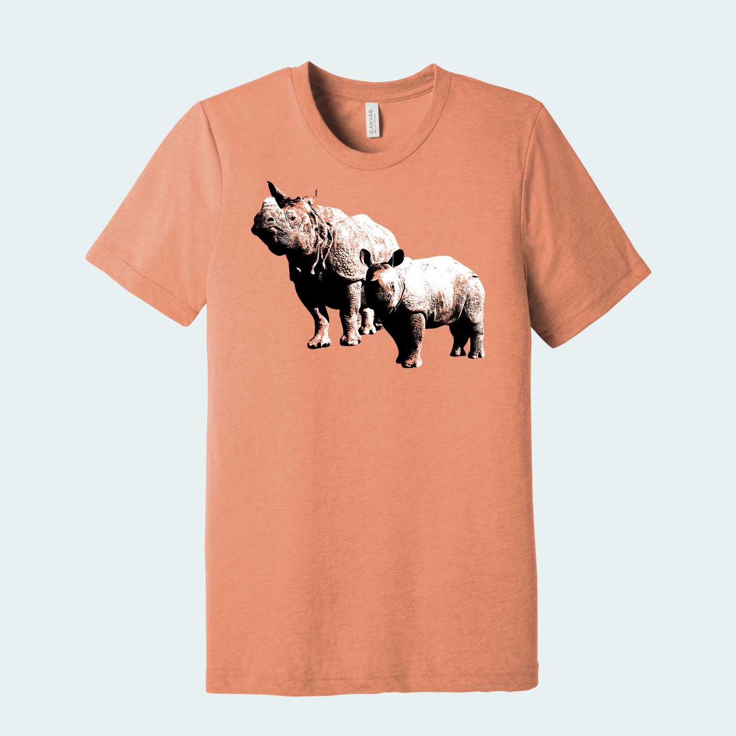 Rhino with Baby (Limited Edition for January) Unisex Tee