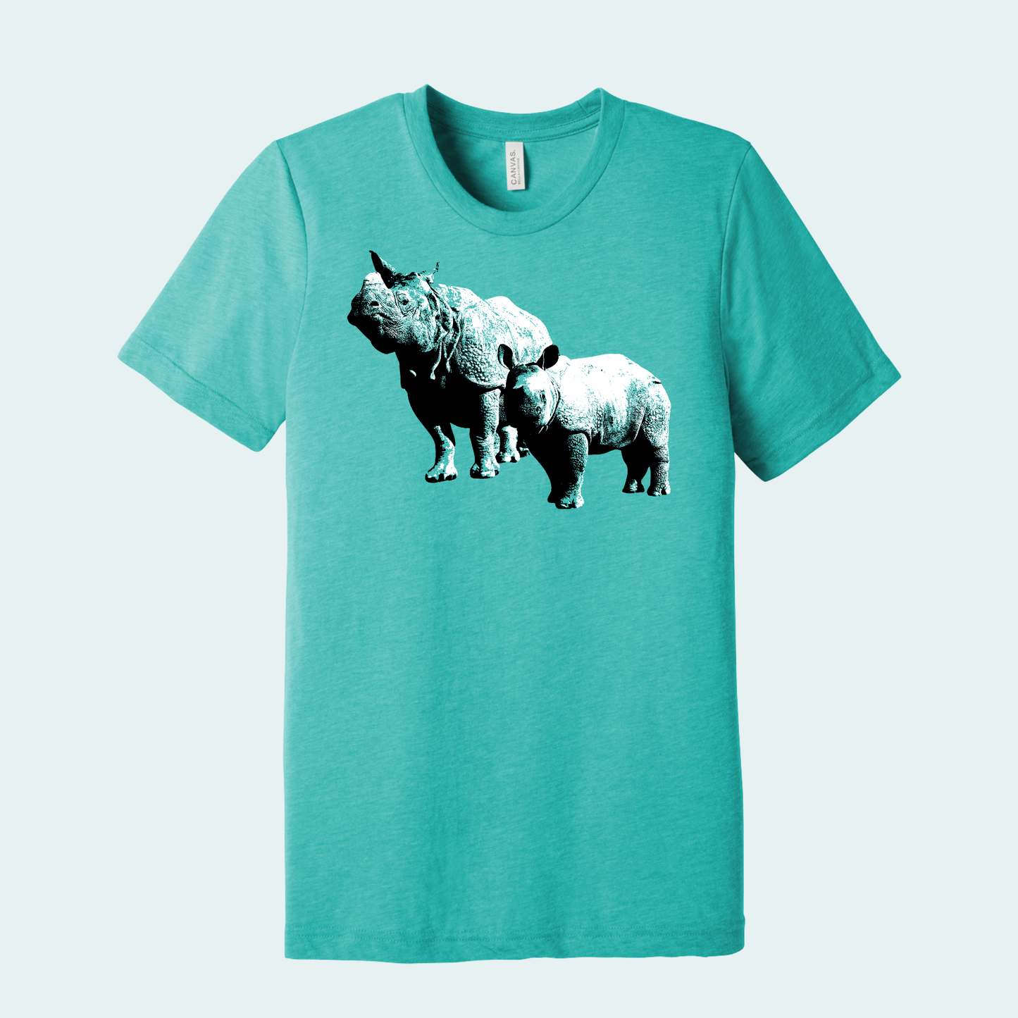 Rhino with Baby (Limited Edition for January) Unisex Tee