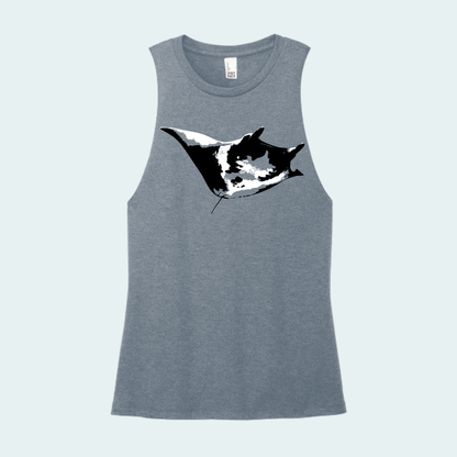 Manta Ray  (Limited Edition for June) Women's Muscle Tank