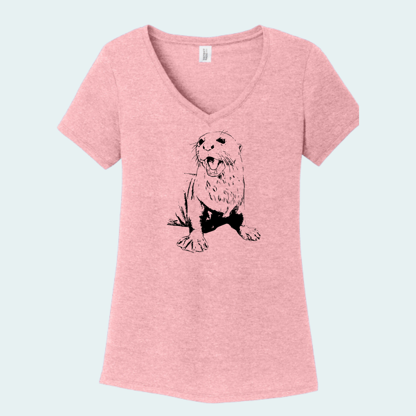 Giant River Otter (Limited Edition for July) Women's V-Neck Tee