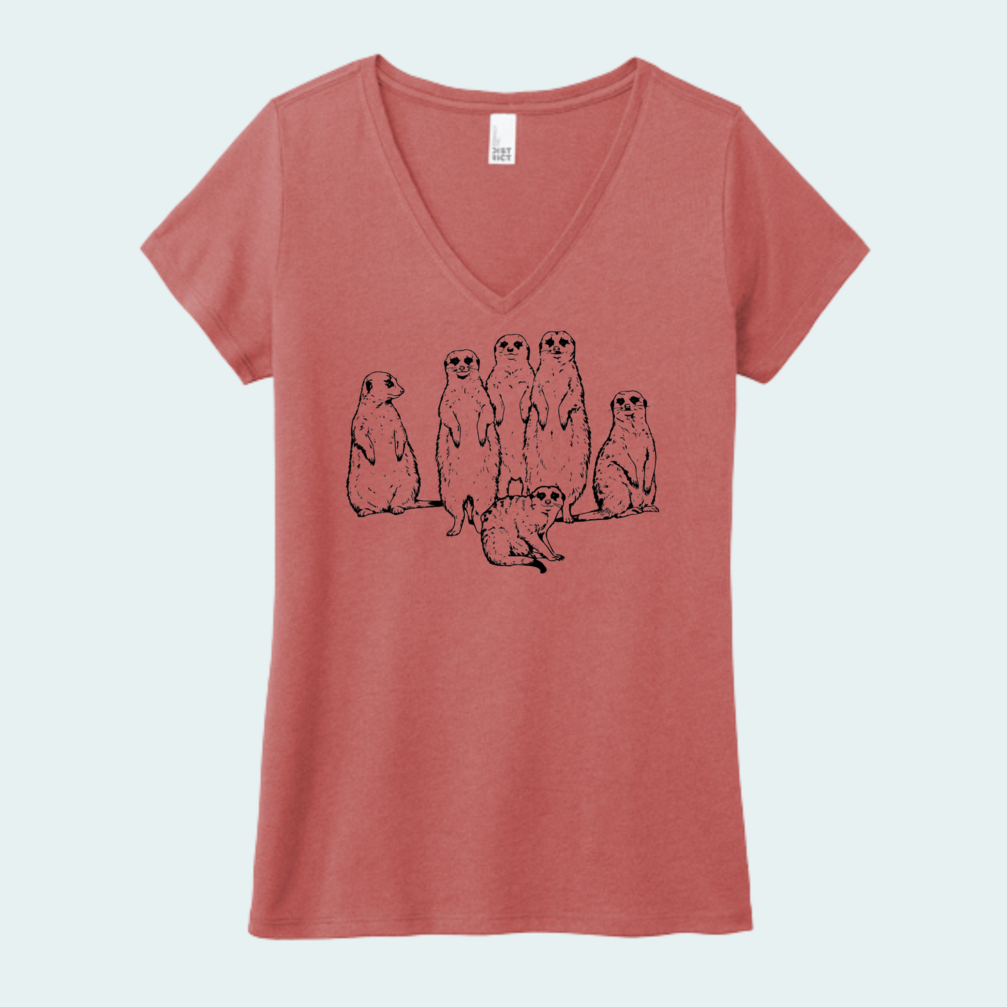 Meerkat Mob (Limited Edition for July) Women's V-Neck Tee