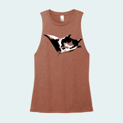 Manta Ray  (Limited Edition for June) Women's Muscle Tank