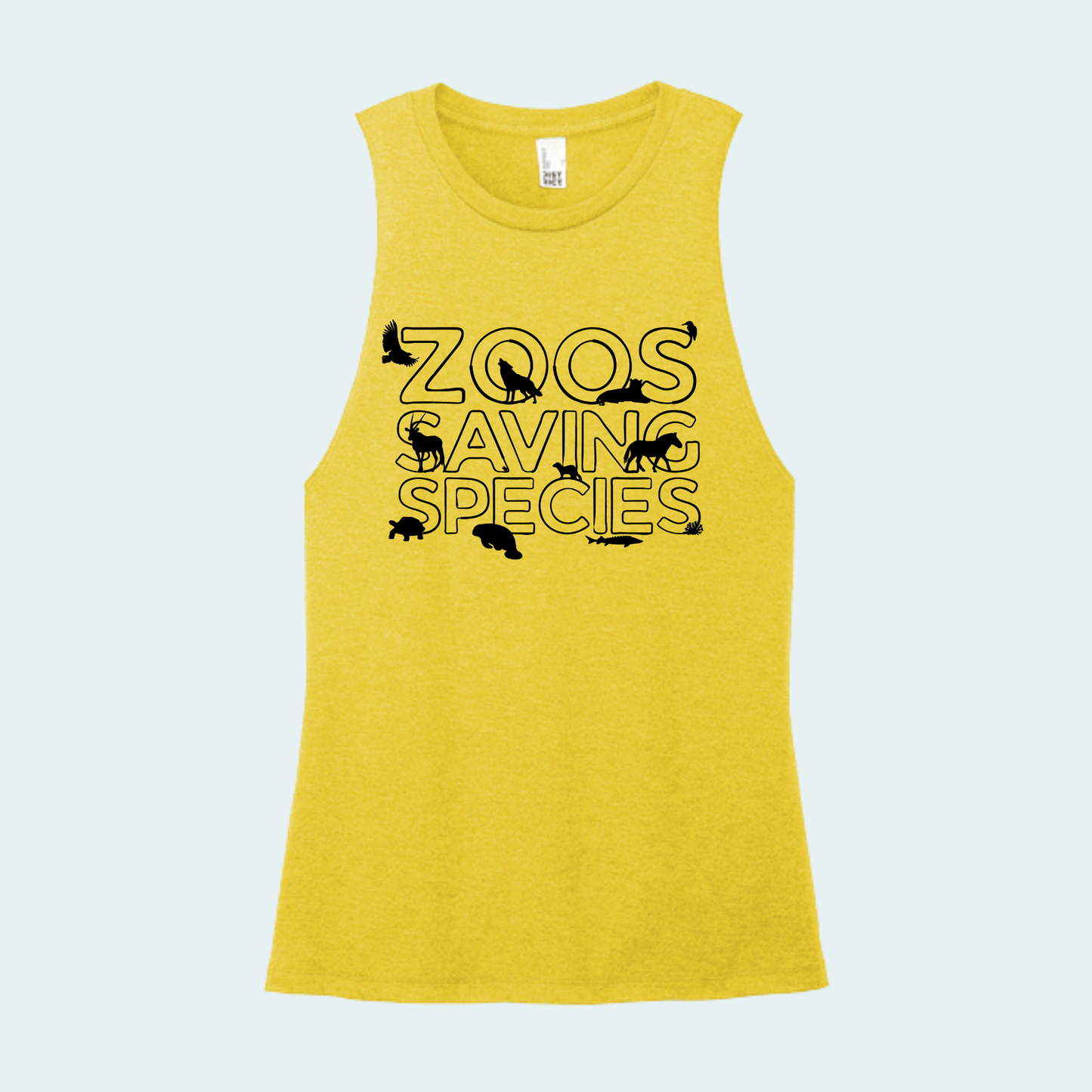 Zoo Saving Species  (Limited Edition for June) Women's Muscle Tank