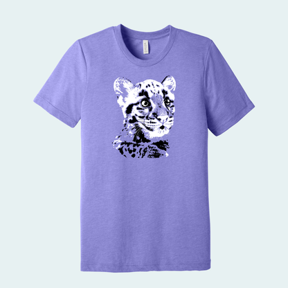 Clouded Leopard Cub (Limited Edition for January) Unisex Tee