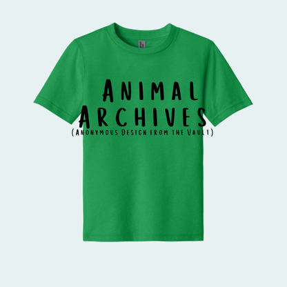 Animal Archives (Anonymous Design from the Vault) Youth Tee