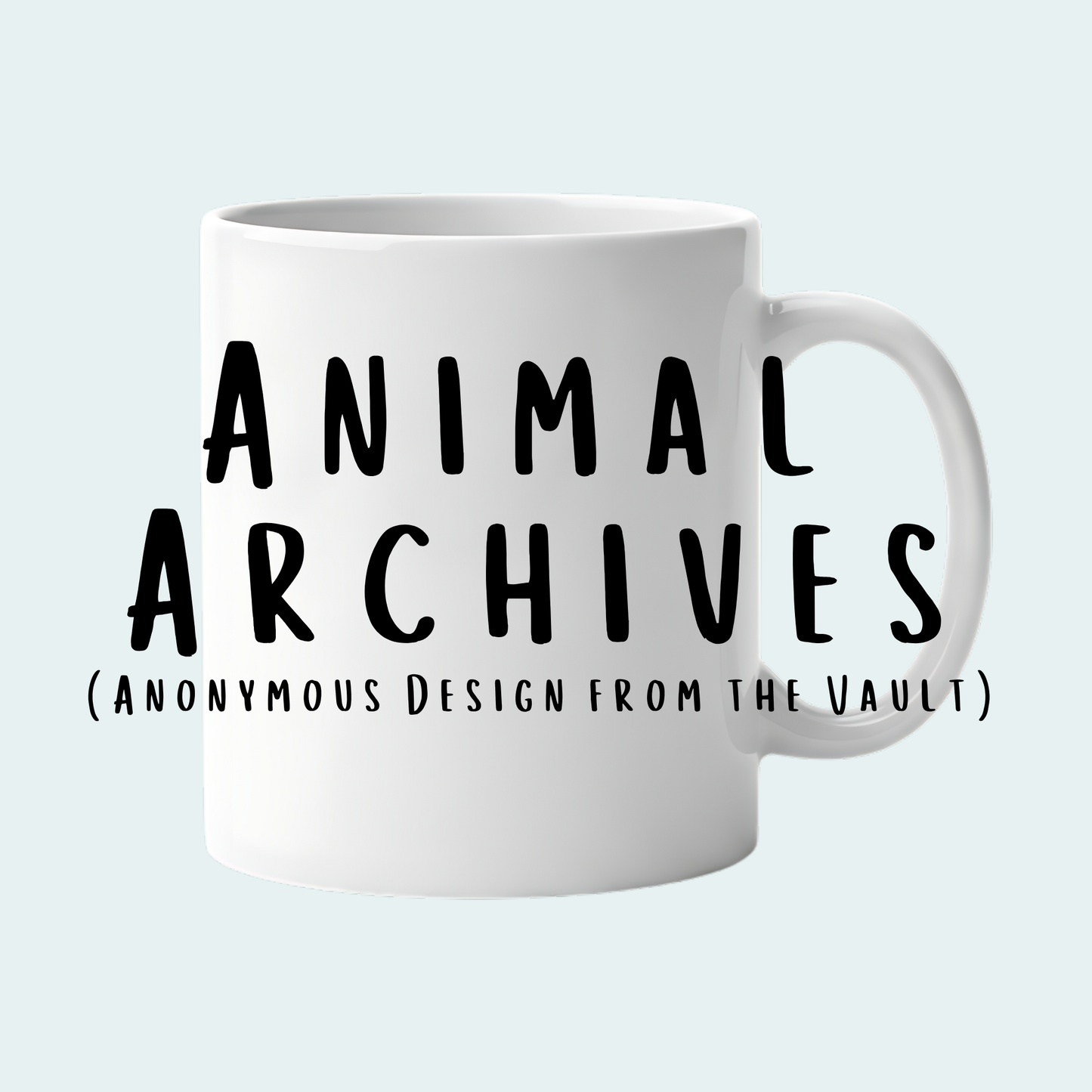 Animal Archives (Anonymous Design from the Vault) Mug